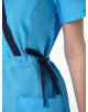 Костюм женский Симпл-001 (тк.Смесовая,120) MedLine, т.синий/голубой 87468198