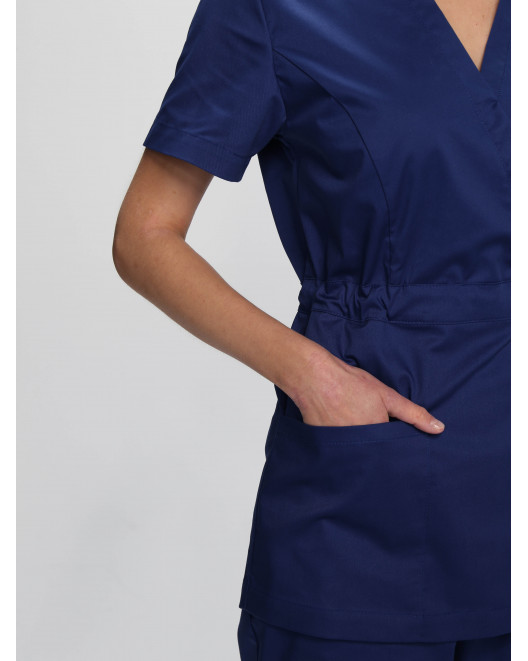 Костюм женский Сити-001 (тк.Смесовая,145) MedLine, т.синий 87470447-3