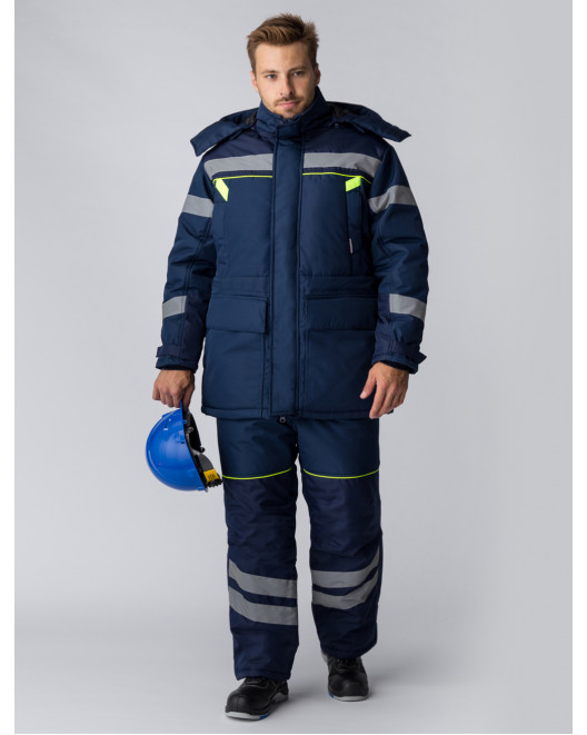 Костюм зимний PROFLINE SPECIALIST WINTER (тк.Восток-мембрана) п/к, т.синий 87467735-6
