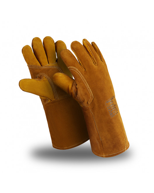 Перчатки Manipula Specialist® Флагман Люкс (спилок+джинс/флис), SPL-75/TG-693 87480772
