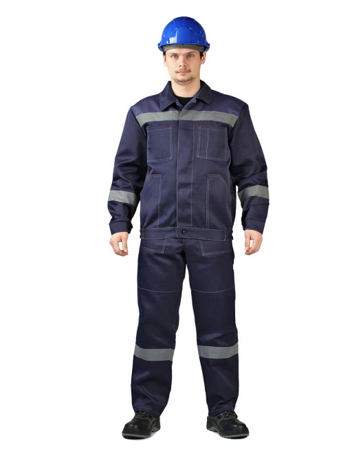 Костюм "ЛЕГИОН" куртка/брюки Т.СИНИЙ КОС819-001